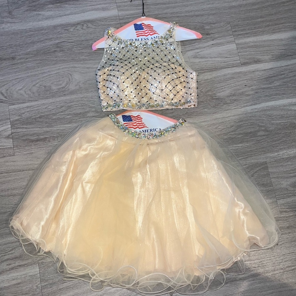 2 Piece Prom Dress